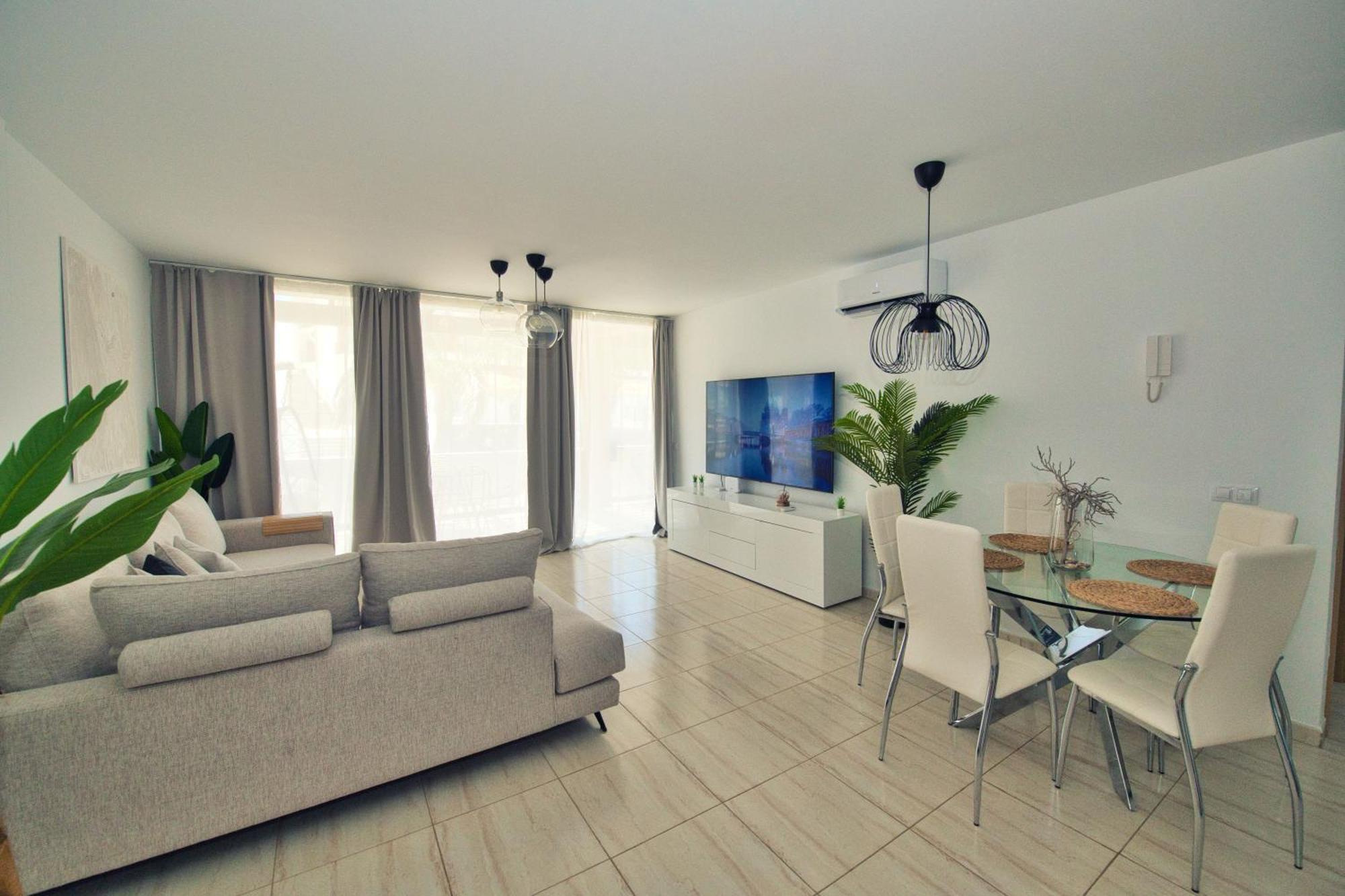 Ocean View Perfect Sunset Apartment, 4 Rooms 137M2, Wifi & Bbq Сан-Мігель-де-Абона Екстер'єр фото