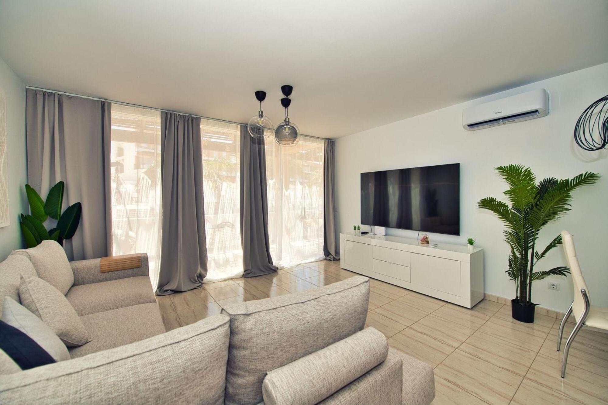 Ocean View Perfect Sunset Apartment, 4 Rooms 137M2, Wifi & Bbq Сан-Мігель-де-Абона Екстер'єр фото