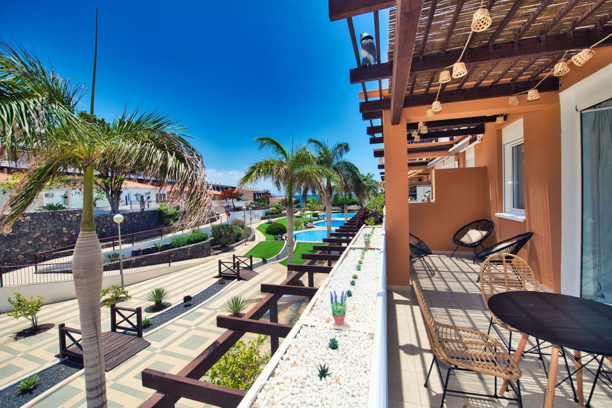 Ocean View Perfect Sunset Apartment, 4 Rooms 137M2, Wifi & Bbq Сан-Мігель-де-Абона Екстер'єр фото